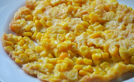 Egg and corn savoury