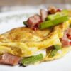 Asparagus and Goat Cheese Omelette