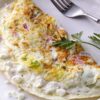 Goat Cheese and Tomato Omelette