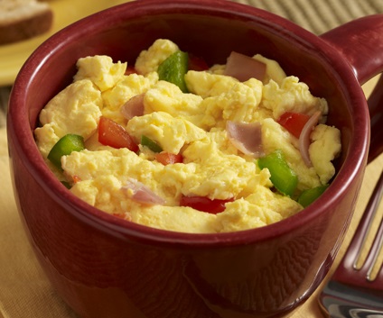 Scrambled Eggs In a Mug Recipe