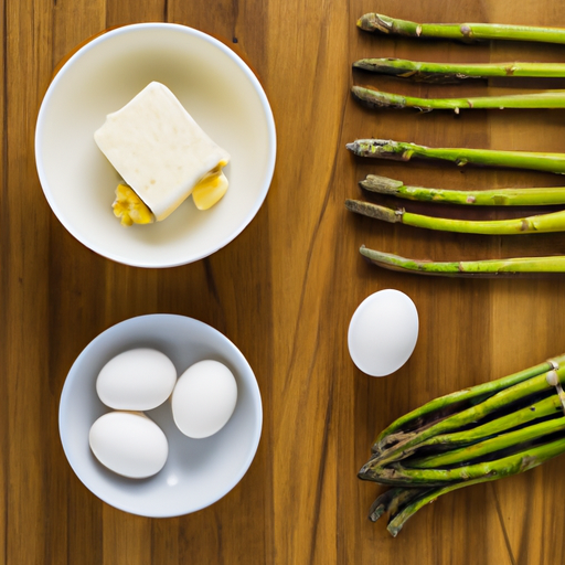 asparagus and goat cheese omelette ingredients