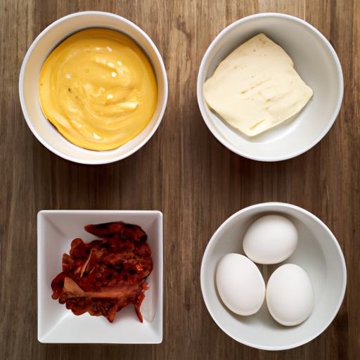 bacon cheddar deviled eggs ingredients