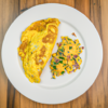 Bacon Chive Cheddar Omelette Recipe
