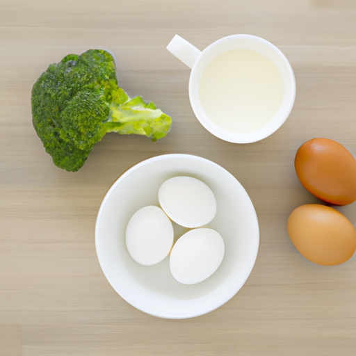 broccoli mozzarella omelette ingredients