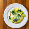Broccoli Mozzarella Omelette Recipe