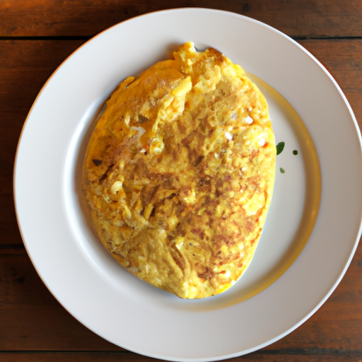 cheese onion omelette