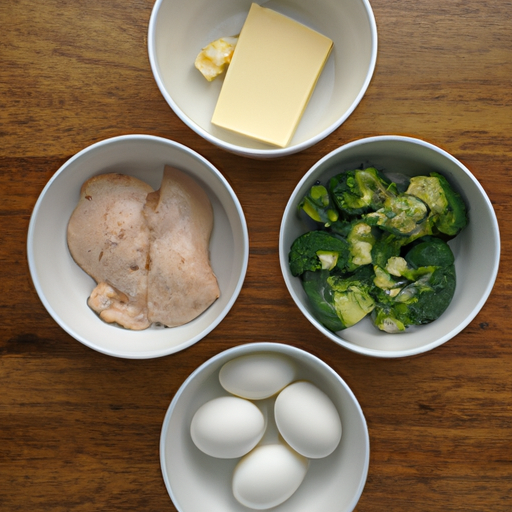 chicken broccoli mozzarella omelette ingredients
