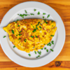 Chicken Chive Cheddar Omelette Recipe