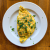 Chicken Cilantro Cheddar Omelette Recipe
