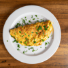 Chicken Parsley Cheddar Omelette Recipe