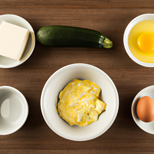 chicken zucchini cheddar omelette ingredients