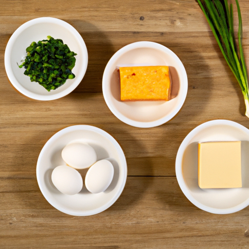 chive cheddar omelette ingredients