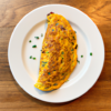 Chorizo Chive Cheddar Omelette Recipe