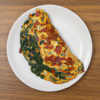 Chorizo Kale Mozzarella Omelette Recipe