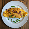 Chorizo Scallion Cheddar Omelette Recipe