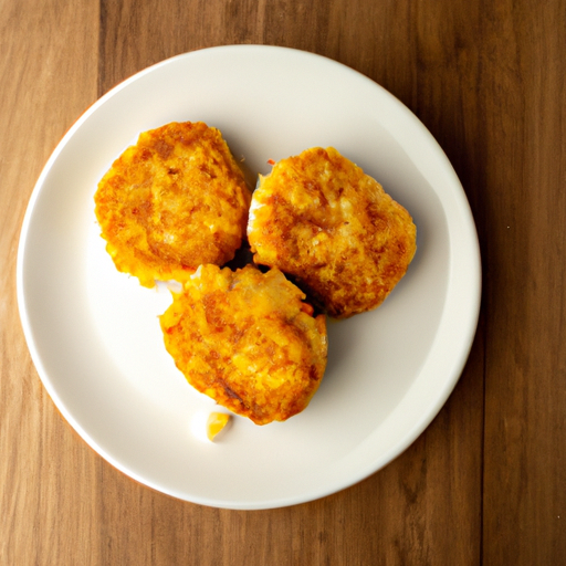 egg and cheese rissoles