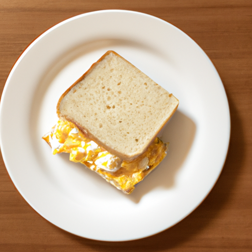 egg and cheese sandwich