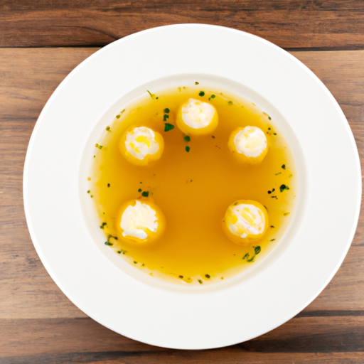 egg balls in soup