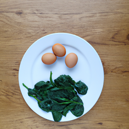 eggs and spinach
