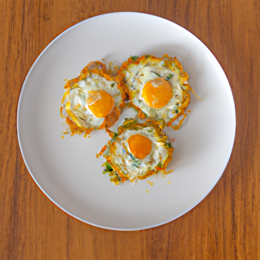 eggs in a savoury nest