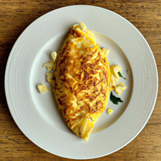 four-cheese omelette