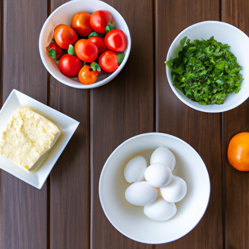 goat cheese and tomato omelette ingredients