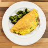 Ground Beef Broccoli Cheddar Omelette Recipe