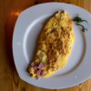 Ham Chive Cheddar Omelette Recipe