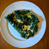 Kale Mozzarella Omelette Recipe