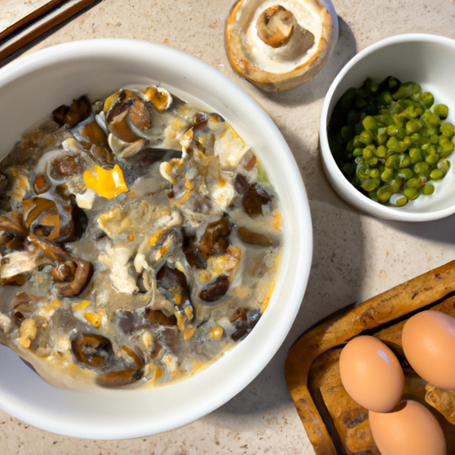 quail eggs with mushrooms ingredients