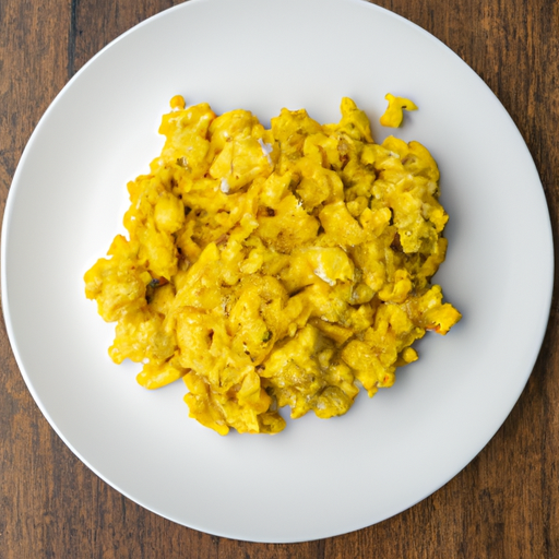 south indian scrambled eggs