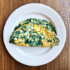 Spinach Mozzarella Omelette Recipe