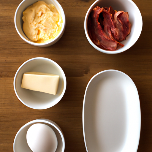 swiss and bacon omelette ingredients