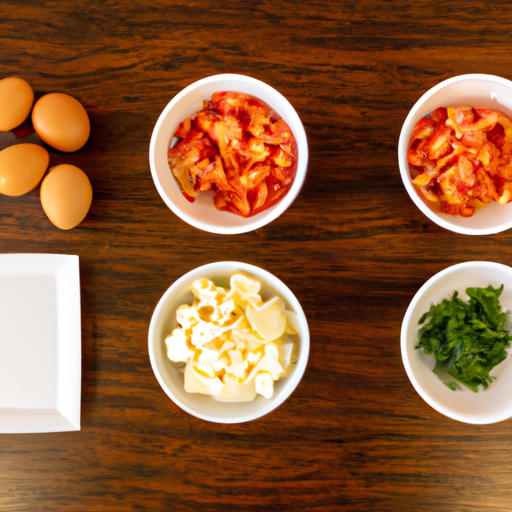 tomato and mozzarella omelette ingredients