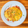 Tomato Cheddar Omelette Recipe