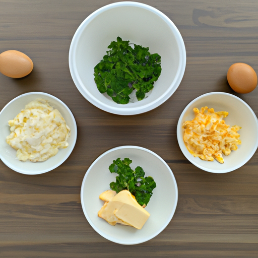 turkey parsley cheddar omelette ingredients