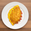 Turkey Tomato Cheddar Omelette Recipe