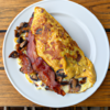 Bacon Mushroom Brie Omelette Recipe