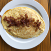 Bacon Onion Brie Omelette Recipe