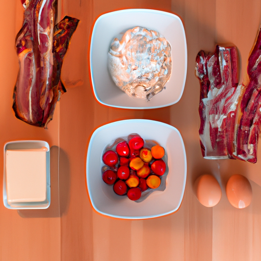 bacon tomato goat cheese omelette ingredients