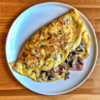 Ham Mushroom Gouda Omelette Recipe