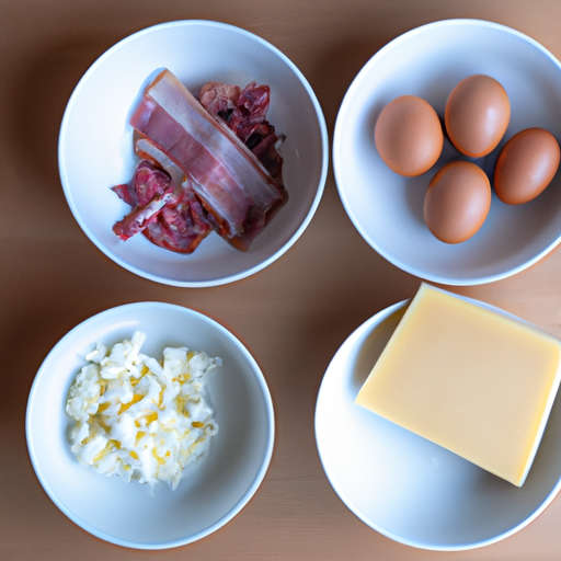 ham onion provolone omelette ingredients