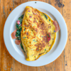 Ham Spinach Goat Cheese Omelette Recipe