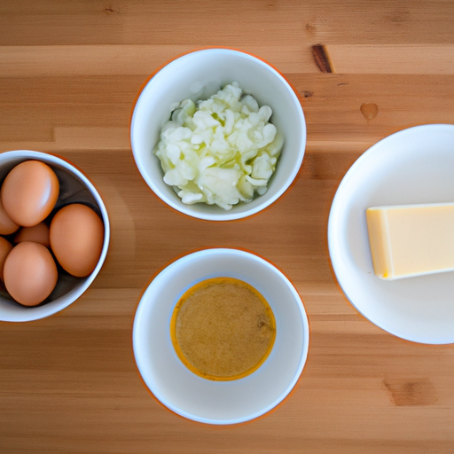 onion parmesan omelette ingredients