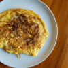 Onion Parmesan Omelette Recipe
