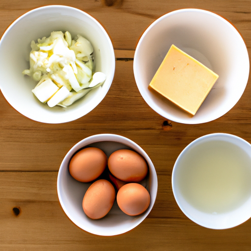 onion provolone omelette ingredients