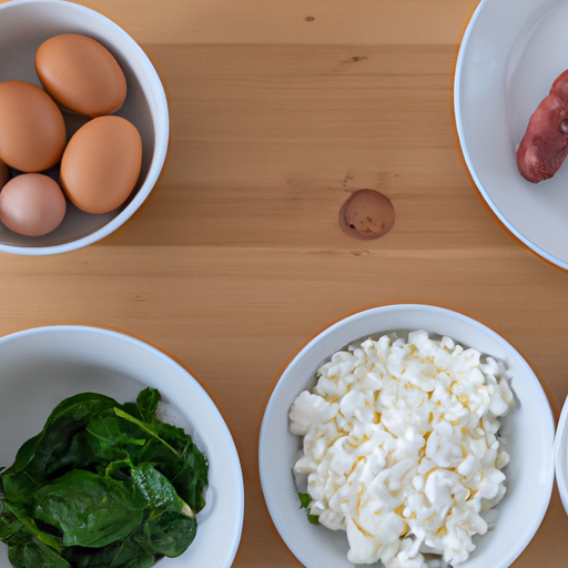 sausage spinach goat cheese omelette ingredients