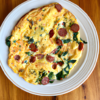 Sausage Spinach Pepper Jack Omelette Recipe