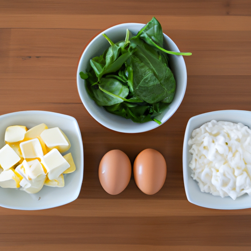 spinach goat cheese omelette ingredients