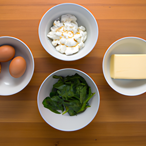 spinach provolone omelette ingredients